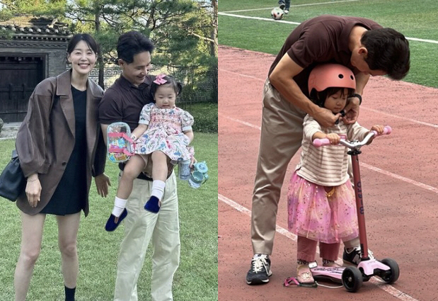 '한지혜♥' 검사 남편, 사랑꾼이네...'결혼 10년만 낳은 딸' 예뻐죽…