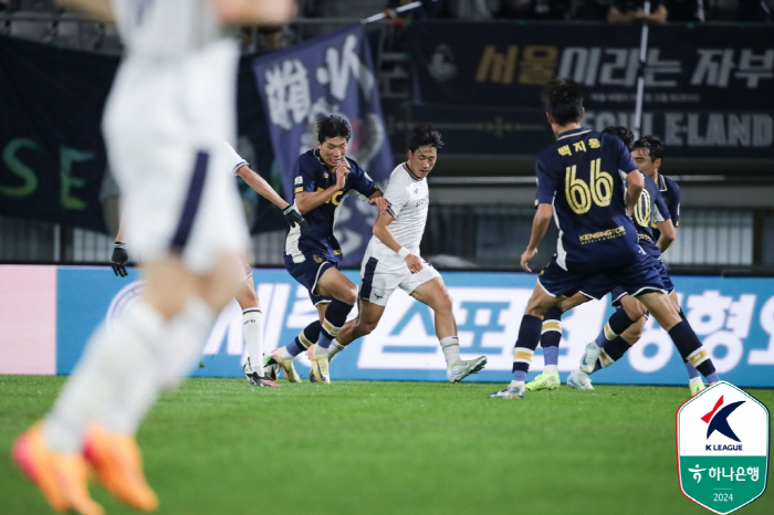 '변경준 결승골' 이랜드, 성남에 1-0 승리 '선두 안양과 6점차'[현…