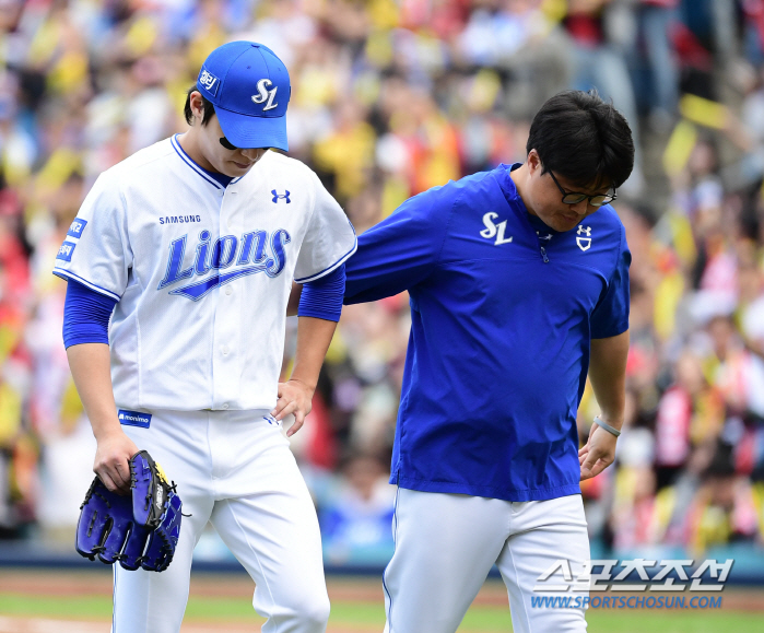 '구자욱→원태인→김지찬 부상 도미노.' 혼자 남은 삼성맨 김영웅 너마저.…