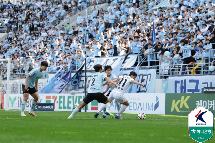 [현장리뷰]'1만1940 만원관중' 대구FC 미래 불투명, 제주 유나이티…