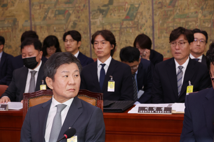 문체부, KFA에 '정몽규 회장에 자격정지 이상의 중징계' 요구[속보]