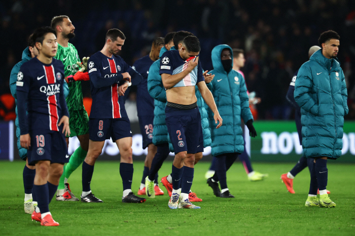 이강인의 우울한 PSG 50번째 기념경기…'하키미 탐욕'과 '난공오블락'…