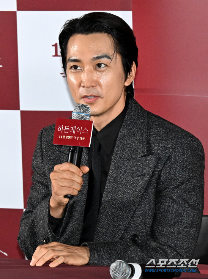 '히든페이스' 송승헌 "베드신 위해 3주간 다이어트…견과류랑 물만 먹어"