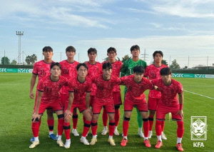 U-19 축구대표팀, 스페인 4개국 친선대회서 미국에 0-3 완패