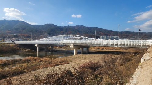 양구군, 안대리∼송청리 잇는 박수근교 21일 개통식