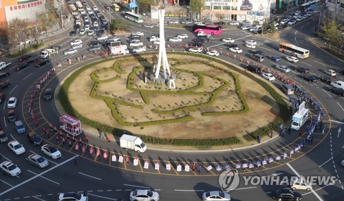 울산시, 공업탑로터리→평면교차로 전환 검토…"트램 건설 대비"