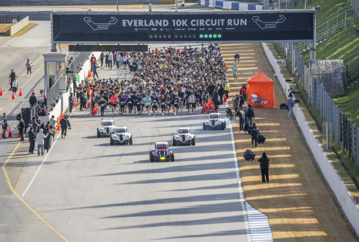 에버랜드, 스피드웨이 10K 서킷런 성료…피트인 음수대 등 이색 체험도