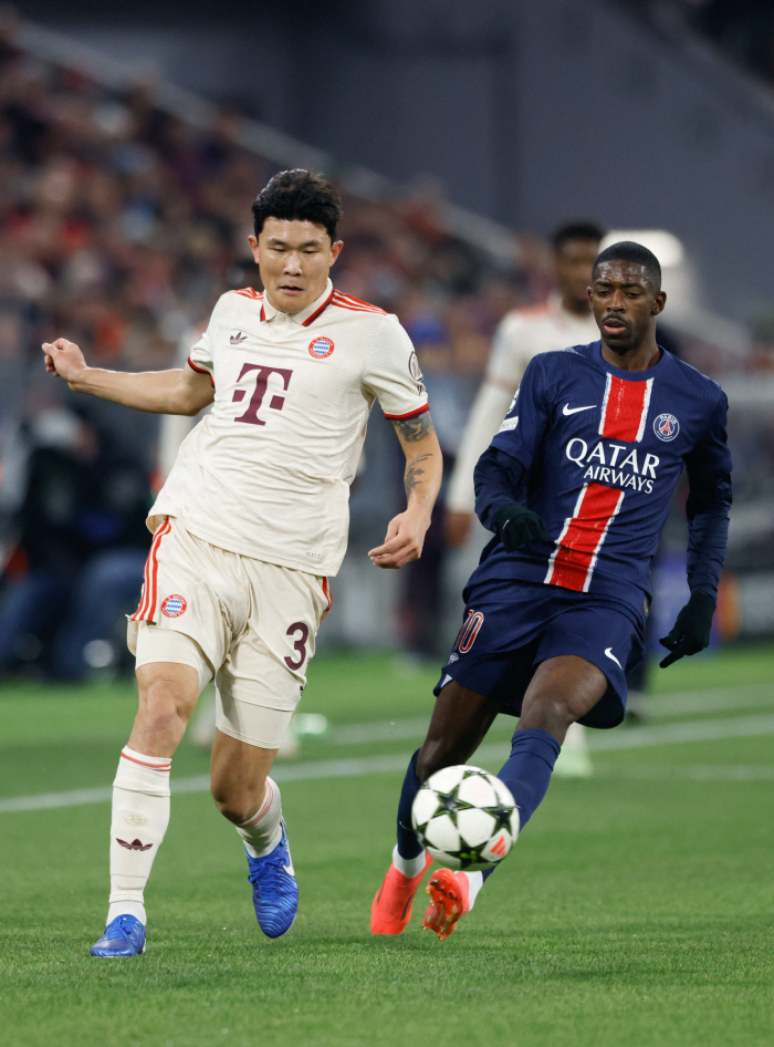 미쳤다! PSG 상대로 '결승골+환상수비' 김민재, UCL 5라운드 베스…