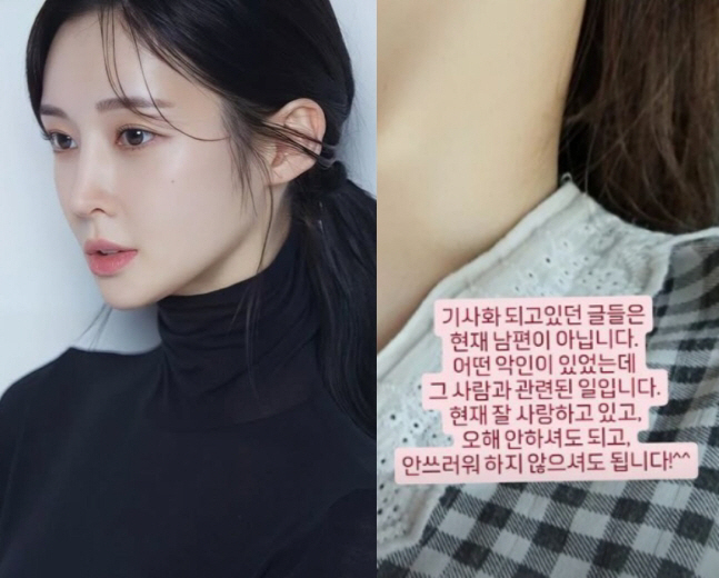 '넷째 임신' 아름 오락가락 말바꾸기 "현 남편 정신병 저격 NO, 다른…