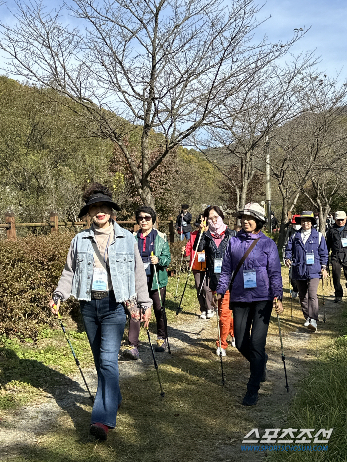 "운동이 힘드냐고?운동해야 힘나지!? 대전 '액티브 시니어'들의 노르딕워…