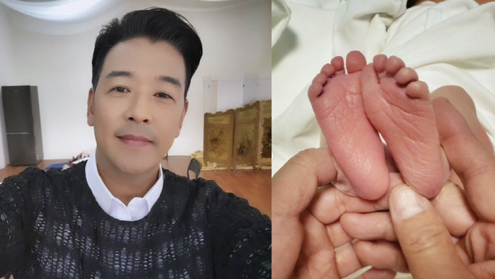 [SCin스타] '19세 연하 재혼♥' 류시원, 51세 늦둥이 딸바보 됐…