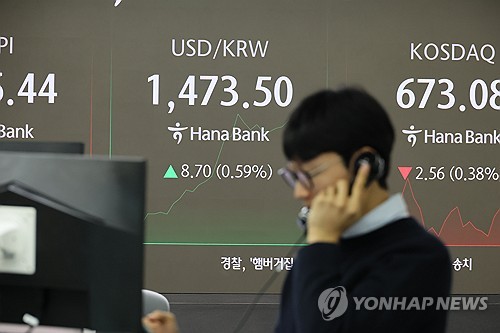 고환율에 정치불안·배당락까지…코스피 2,390대로 급락(종합)