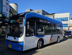 보은군, 친환경 저상버스 운행 시작