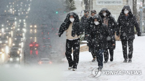 세종에 대설주의보