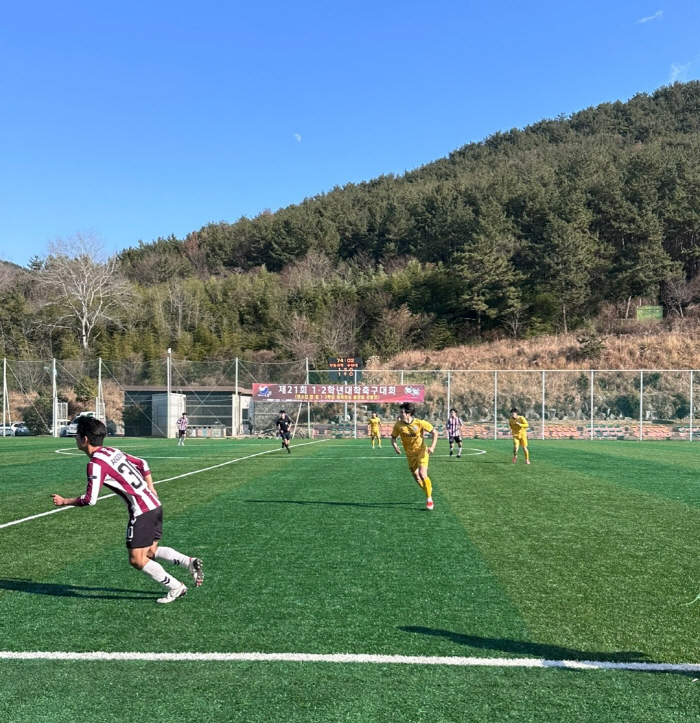 [대학축구]'디펜딩 챔피언' 용인대, 가야대 잡고 '첫 승'…전주대→선문…