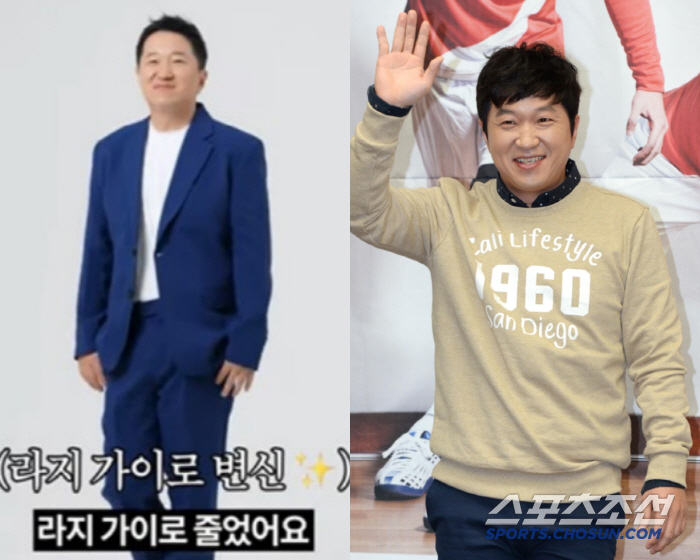 "라지 가이 변신" 100kg→79kg 감량하고 옹졸해진 정형돈? 다이어…