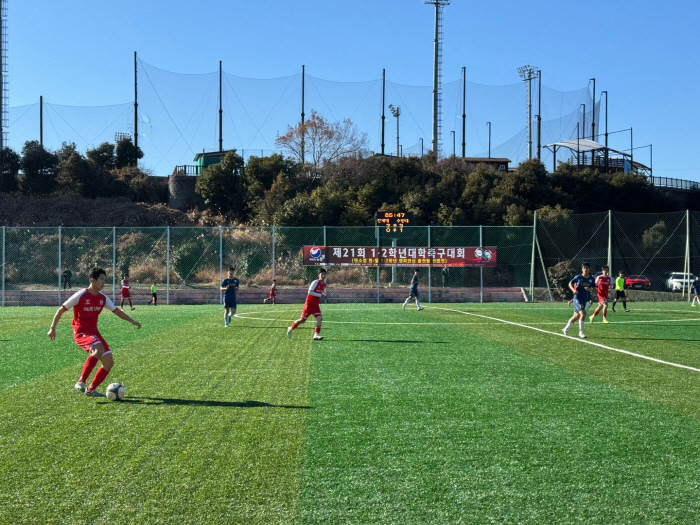 [대학축구]한남대, 가야대 9-0 잡고 토너먼트 진출 확정