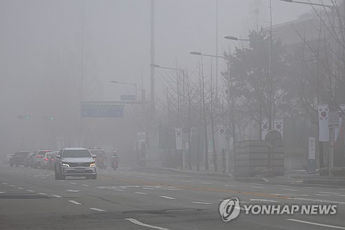 대전·세종·충남 대체로 맑음…짙은 안개· 미세먼지 '조심'