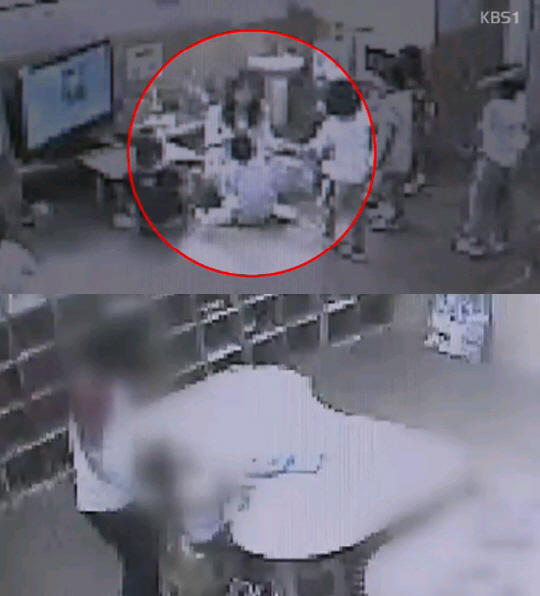 부산 유치원 아동학대 CCTV 영상…다퉜다고 서로 때리게 해 ‘경악’