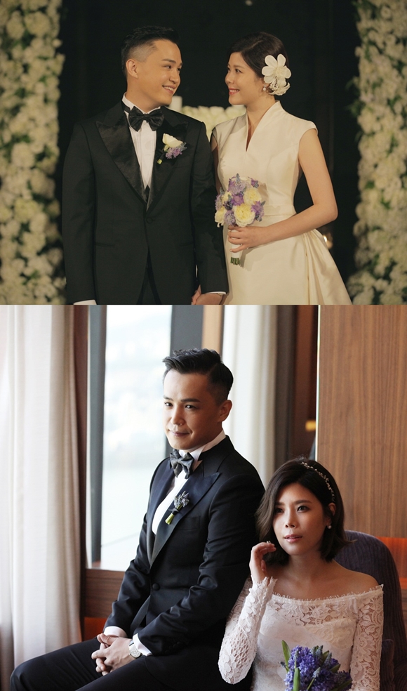 린-이수 결혼식 사진 공개..많은 동료들 축복 속 ‘행복가득’