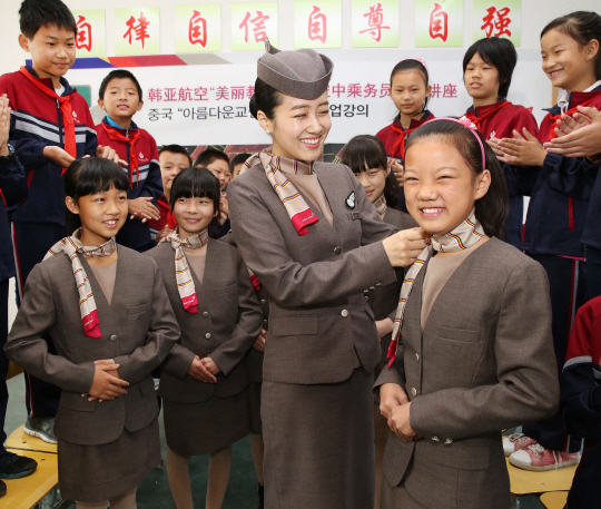 아시아나항공, 中 쑤저우에 '아름다운 교실' 선사
