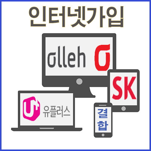 합리적인 LG·KT·SK 초고속 인터넷가입과 결합상품 신청방법?