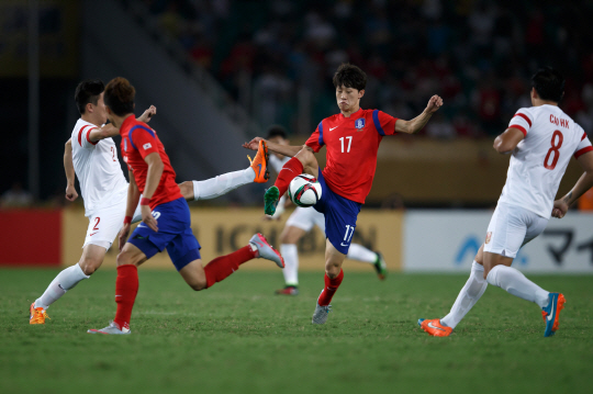 중국의 '축구 굴기', 아직 한국 축구에는 멀었다