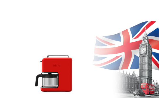 영국 주방가전 켄우드, 감각적인 신제품 '케이믹스 드립 커피메이커' 출시