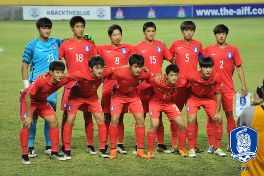 U-16 대표팀, 中 4개국 대회 출격