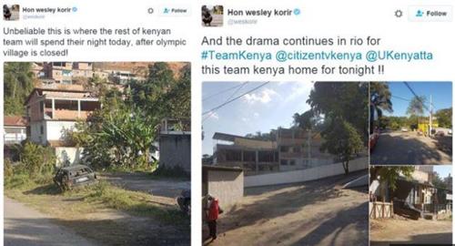 케냐 육상 선수 "밤새 총성 가득한 리우 빈민촌 떠나 행복"
